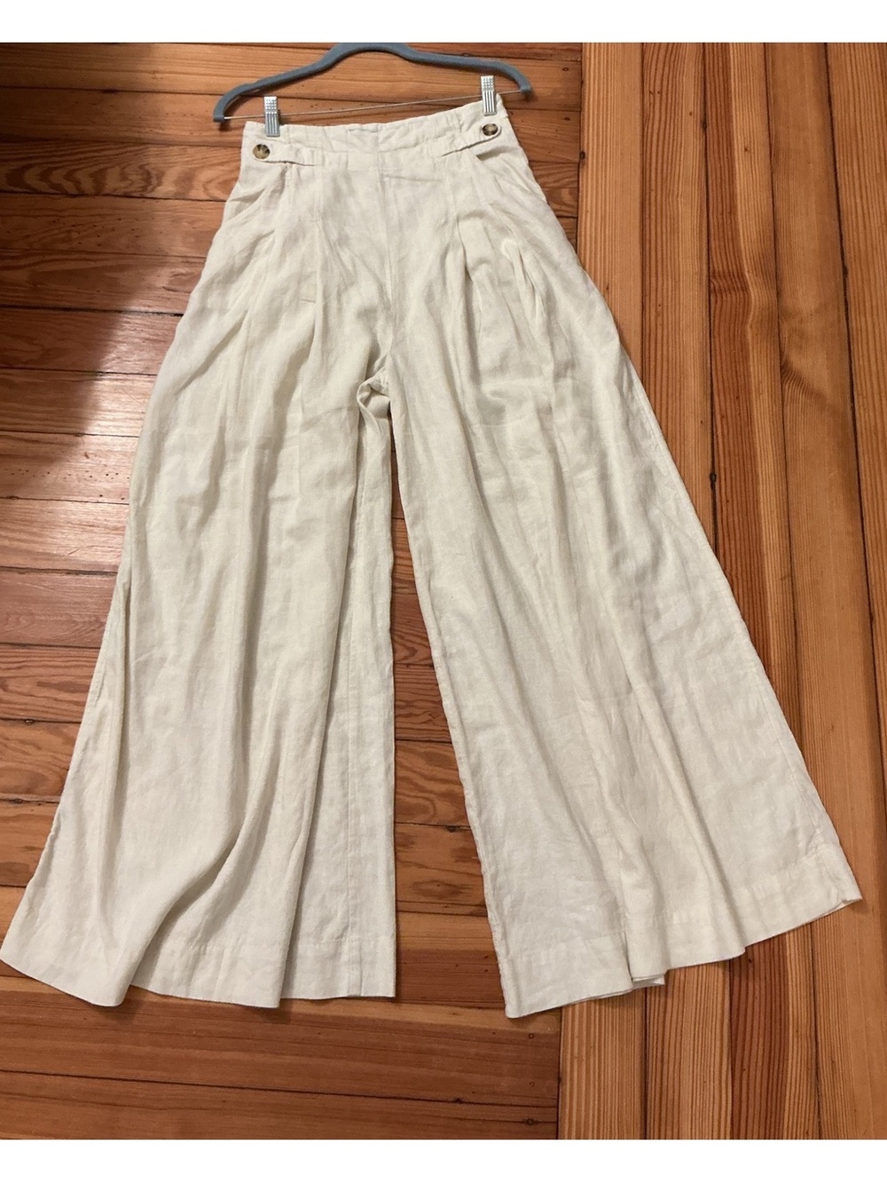 Free People Wide leg Pleated flowy pants - Picture 11 of 16